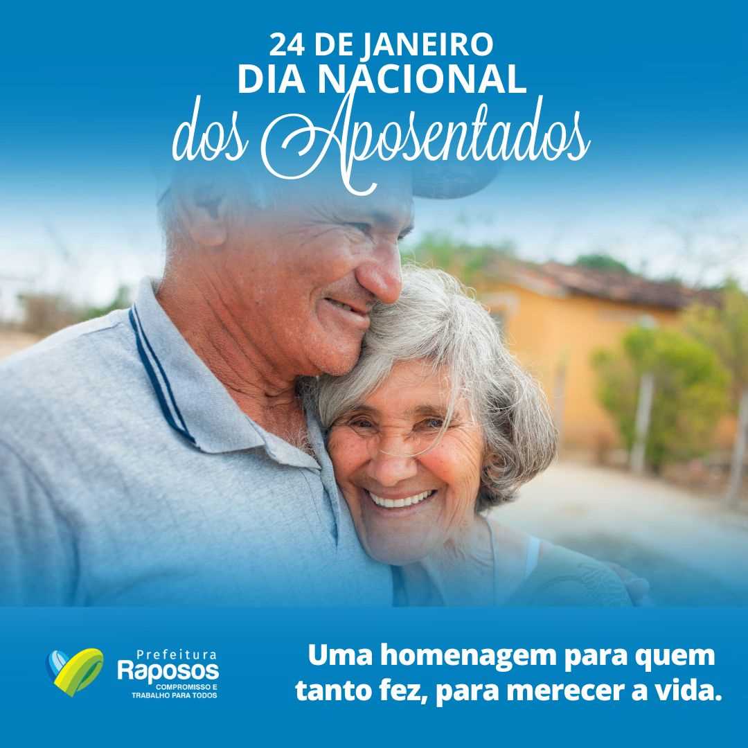 Prefeitura Municipal De Raposos Dia Nacional Dos Aposentados